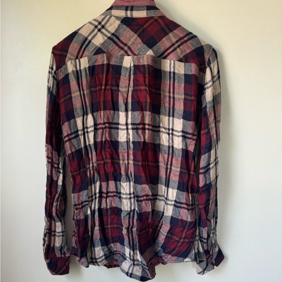 Size L Rails Maroon Plaid Flannel - Picture 4 of 6